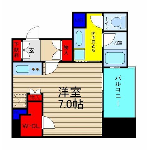 リーガル岡崎橋｜大阪府大阪市西区靱本町２丁目(賃貸マンション1K・6階・30.05㎡)の写真 その2