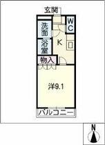 イーストピア  ｜ 岐阜県美濃加茂市蜂屋町下蜂屋（賃貸アパート1K・2階・29.75㎡） その2