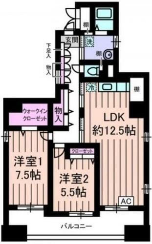 同じ建物の物件間取り写真 - ID:213100610524