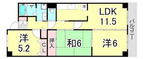 同じ建物の物件間取り写真 - ID:228049374647