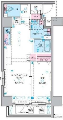 同じ建物の物件間取り写真 - ID:213102837088