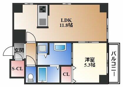 クラシタイヤー呉服町｜愛知県名古屋市中区丸の内３丁目(賃貸マンション1LDK・7階・41.70㎡)の写真 その2