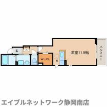 静岡県静岡市駿河区中田４丁目（賃貸アパート1R・1階・32.94㎡） その2