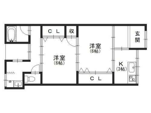 同じ建物の物件間取り写真 - ID:226064861591