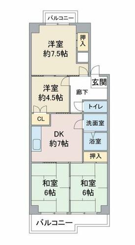 同じ建物の物件間取り写真 - ID:223032485070