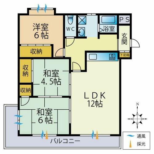 同じ建物の物件間取り写真 - ID:210002336549