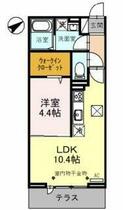 ｒｏｉ　ｄｅｌ’ｏｕｒｓ　Ⅵ  ｜ 埼玉県越谷市宮本町３丁目（賃貸アパート1LDK・3階・37.78㎡） その2