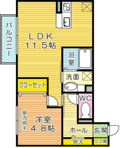 同じ建物の物件間取り写真 - ID:240028082140