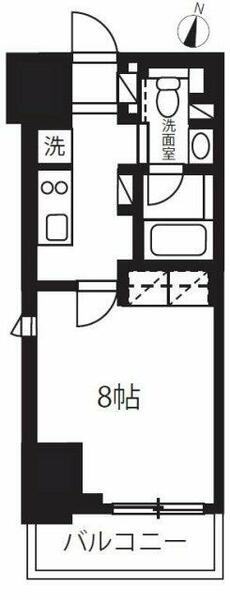 プライムメゾン千葉新町 0210｜千葉県千葉市中央区新町(賃貸マンション1K・2階・27.20㎡)の写真 その1