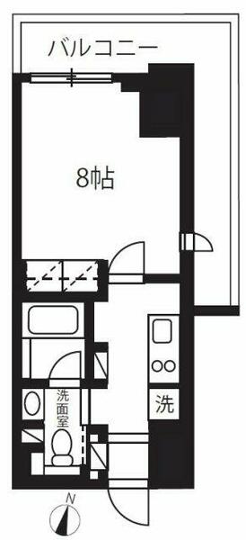 プライムメゾン千葉新町 0211｜千葉県千葉市中央区新町(賃貸マンション1K・2階・27.20㎡)の写真 その1