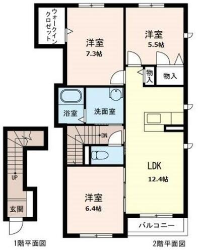 同じ建物の物件間取り写真 - ID:211046576095