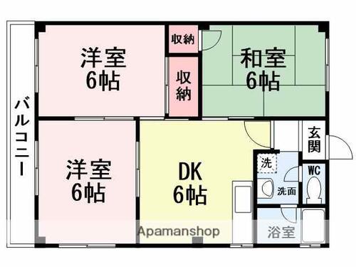 同じ建物の物件間取り写真 - ID:240028644748