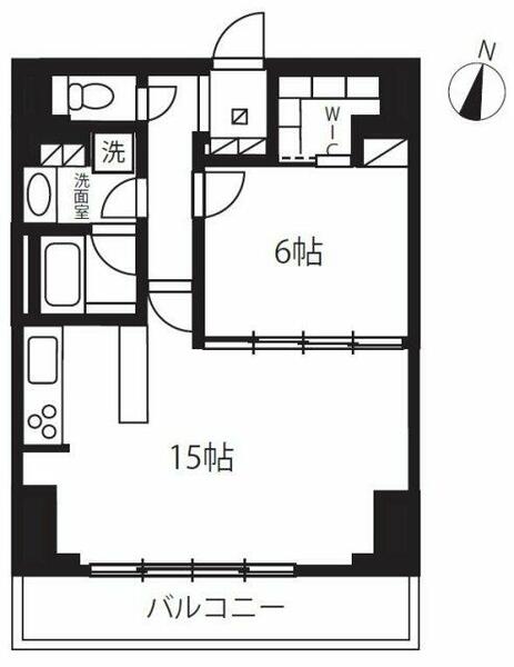 プライムメゾン千葉新町 1304｜千葉県千葉市中央区新町(賃貸マンション1LDK・13階・51.20㎡)の写真 その1