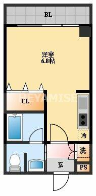 同じ建物の物件間取り写真 - ID:242001489666