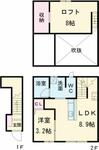 岐阜市木田２丁目 2階建 築8年のイメージ