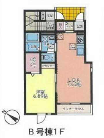 同じ建物の物件間取り写真 - ID:213102504588