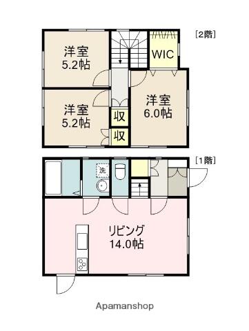 同じ建物の物件間取り写真 - ID:237004749148