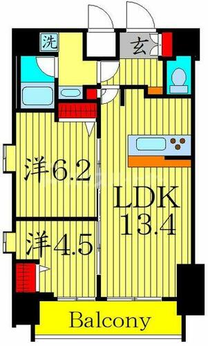 同じ建物の物件間取り写真 - ID:213100448790