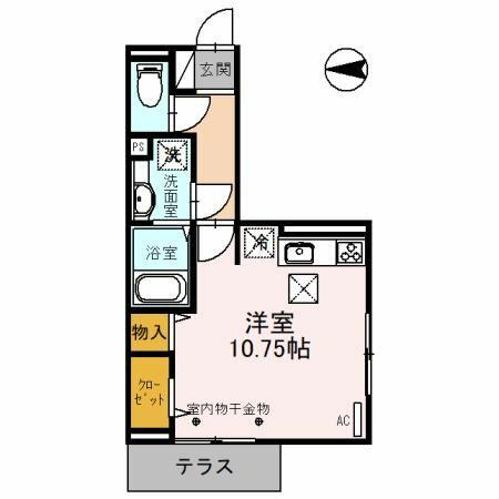 同じ建物の物件間取り写真 - ID:211047107674