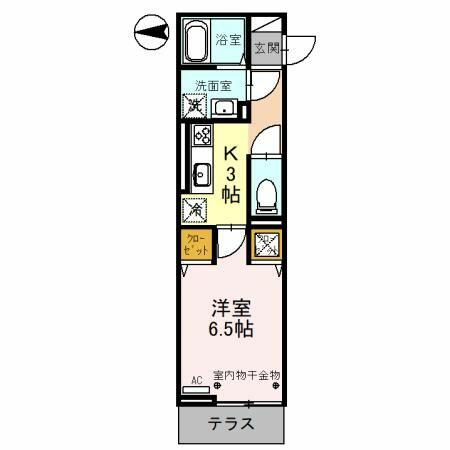 同じ建物の物件間取り写真 - ID:211046778241