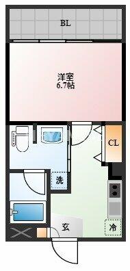 同じ建物の物件間取り写真 - ID:242001489577