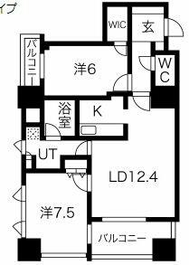 同じ建物の物件間取り写真 - ID:227081834261