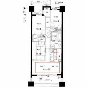 同じ建物の物件間取り写真 - ID:223032263232