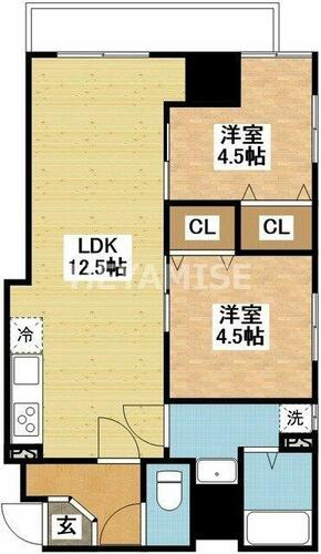 同じ建物の物件間取り写真 - ID:242001432632