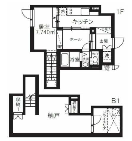 同じ建物の物件間取り写真 - ID:213101266742