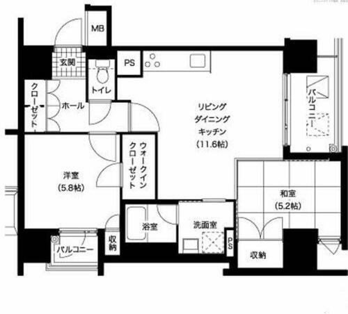 同じ建物の物件間取り写真 - ID:240029183990