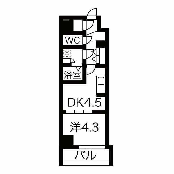 ルネサンスコート築地｜東京都中央区築地６丁目(賃貸マンション1DK・8階・26.04㎡)の写真 その2