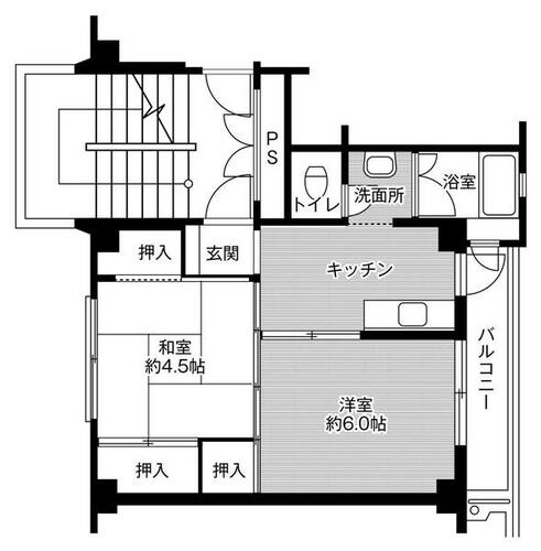 同じ建物の物件間取り写真 - ID:203001868826