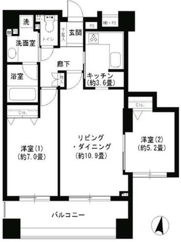 同じ建物の物件間取り写真 - ID:213103074814