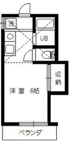 ウエストヒル｜東京都府中市清水が丘３丁目(賃貸アパート1R・1階・19.27㎡)の写真 その2