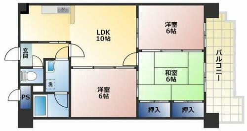 同じ建物の物件間取り写真 - ID:240027408084