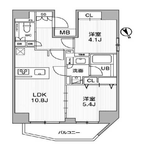 同じ建物の物件間取り写真 - ID:213101747823