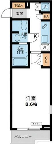 同じ建物の物件間取り写真 - ID:213100775749