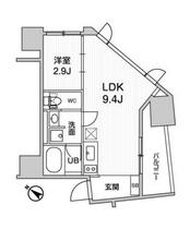 東京都豊島区巣鴨２丁目（賃貸マンション1LDK・3階・30.45㎡） その2