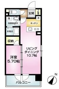 同じ建物の物件間取り写真 - ID:215002807618