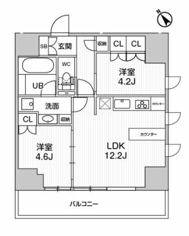 同じ建物の物件間取り写真 - ID:213106412108