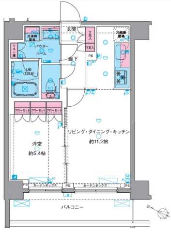 同じ建物の物件間取り写真 - ID:213102018052