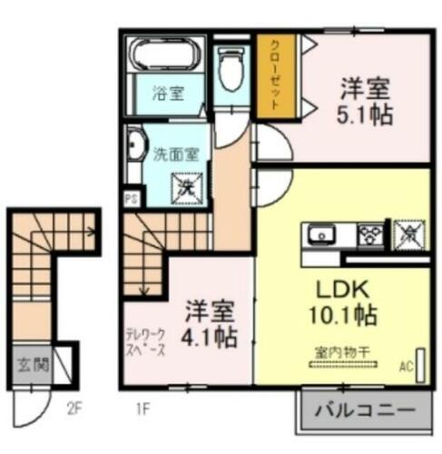 同じ建物の物件間取り写真 - ID:211046910580