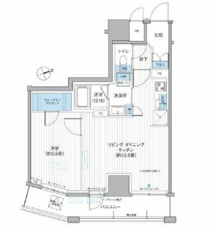 同じ建物の物件間取り写真 - ID:213102234012