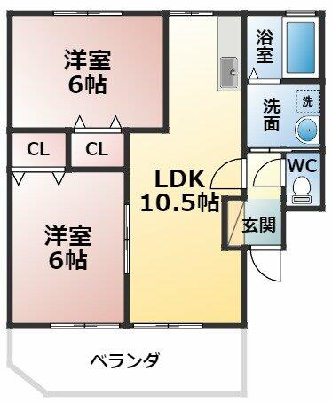 同じ建物の物件間取り写真 - ID:240027407642