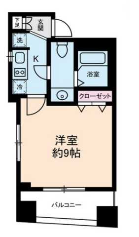 エルフラット鶯谷 701｜東京都台東区根岸２丁目(賃貸マンション1K・7階・29.52㎡)の写真 その2