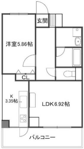 同じ建物の物件間取り写真 - ID:213100855125