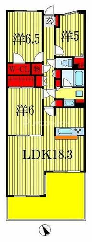 同じ建物の物件間取り写真 - ID:212042923804