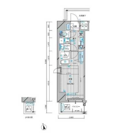 同じ建物の物件間取り写真 - ID:213102518770