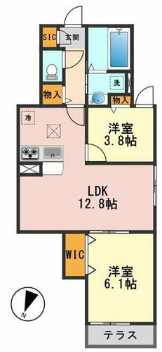 同じ建物の物件間取り写真 - ID:213102774120