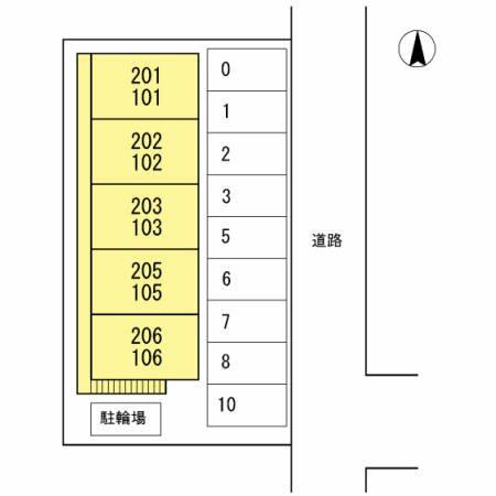 メゾン南万々 202｜高知県高知市南万々(賃貸アパート1K・2階・21.00㎡)の写真 その3